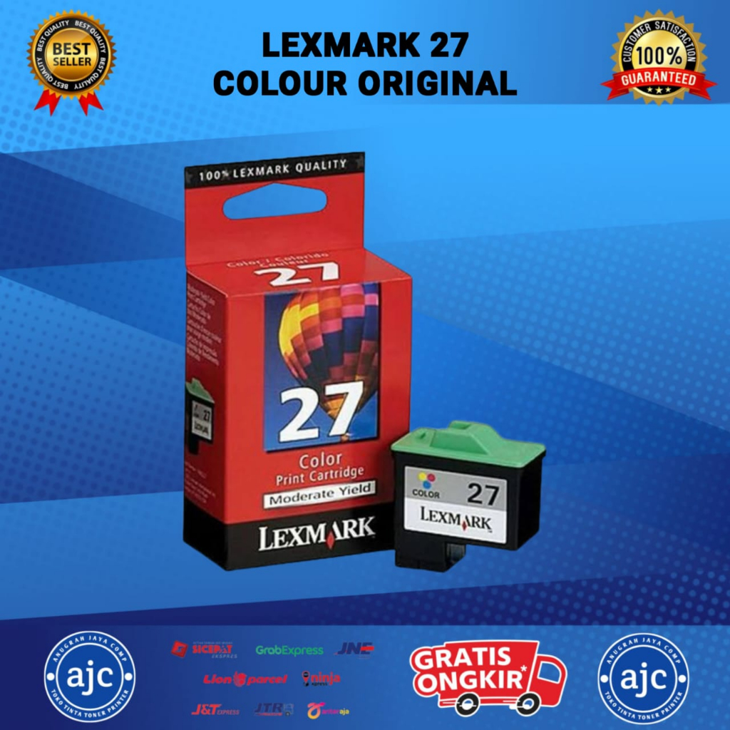 TINTA LEXMARK 27 COLOUR ORIGINAL