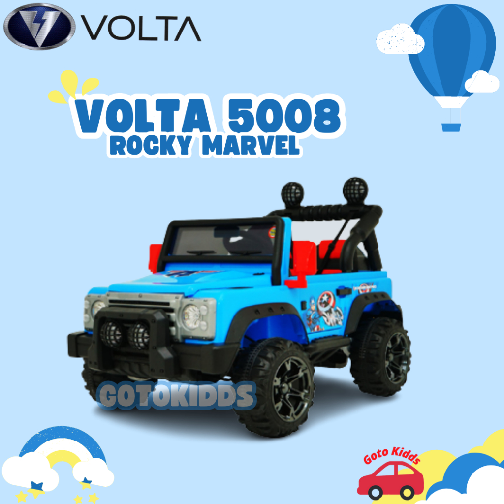 Mainan Mobil Anak SHP Toys Mainan Mobil Aki Volta 5008 Rocky Maenan Anak