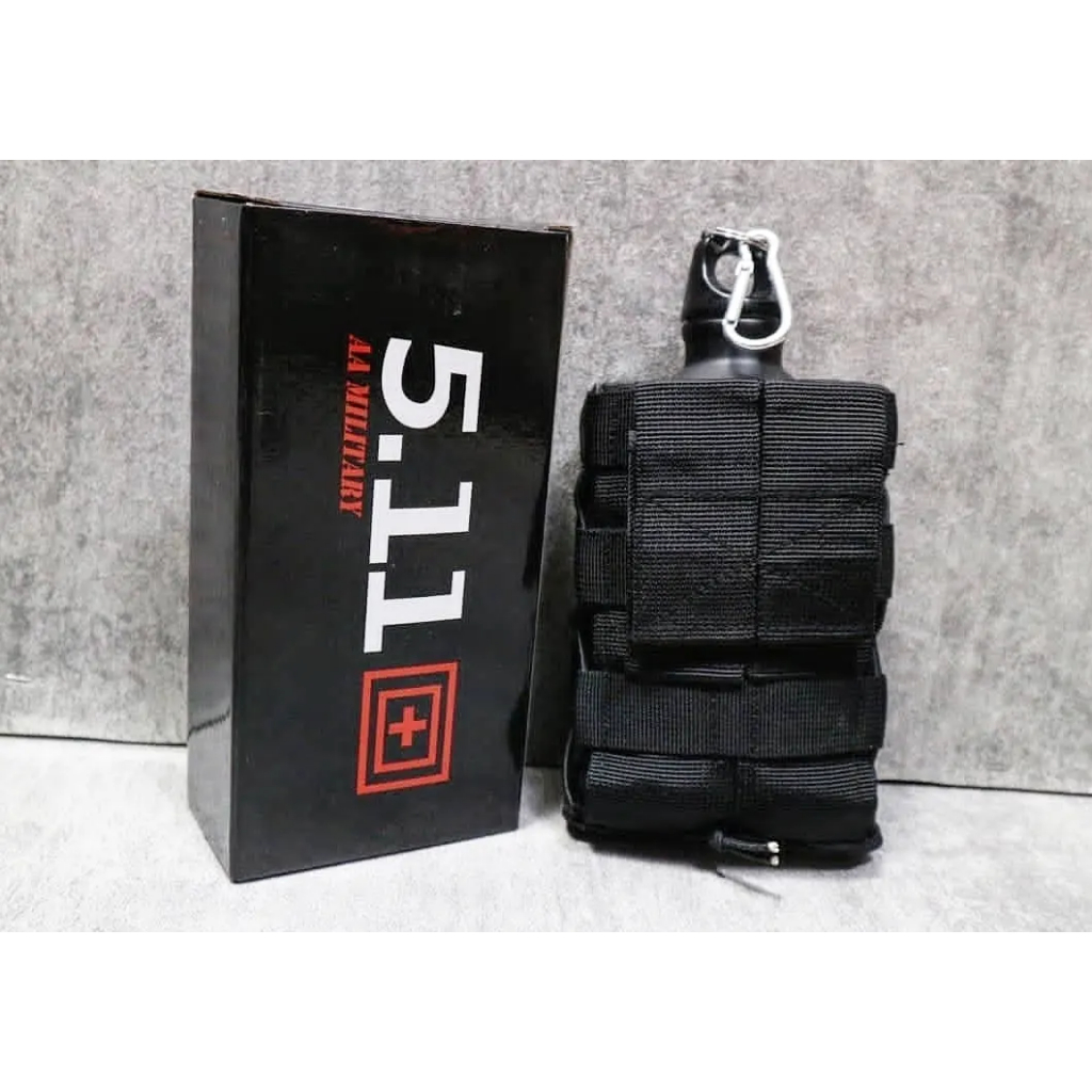 Pouch Botol Tactical 5 1 1 / Botol Tactical Satu Set / Peples Tactical