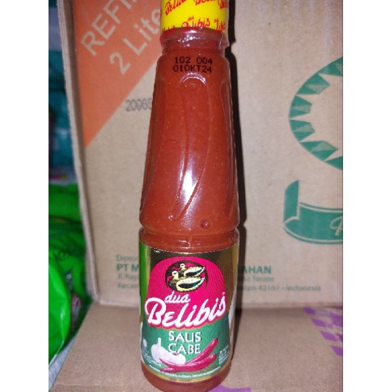 

Dua belibis Saos cabe botol 135ml