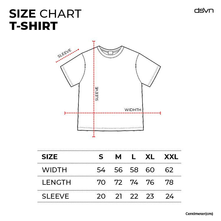 DSVN - OVERSIZE TEE PRIA (KAOS UKURAN BESAR) - WORKHAND