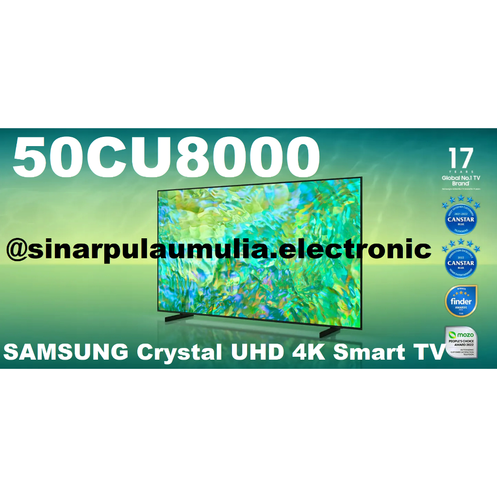Samsung LED TV 50" 4K UHD Smart Digital - UA 50 CU8000 / 50CU8000 / UA50CU8000 / UA 50CU 8000 / 50 C