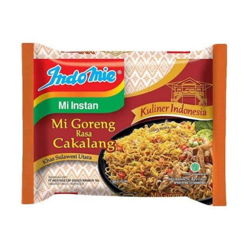 

Indomie Mie Instan Goreng Rasa Cakalang