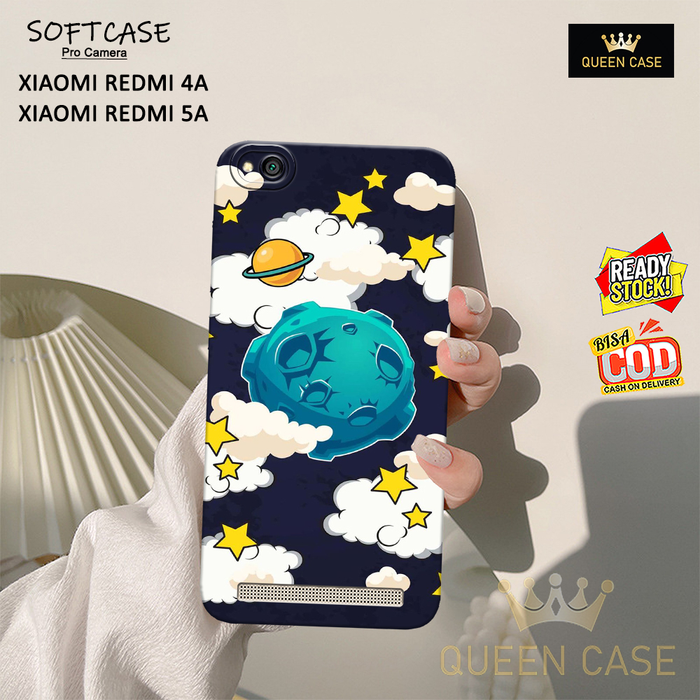 Softcase Pro Camera Astronot - Case Hp Xiaomi Redmi 4A / Redmi 5A - Casing Hp Xiaomi Redmi 4A / Redm
