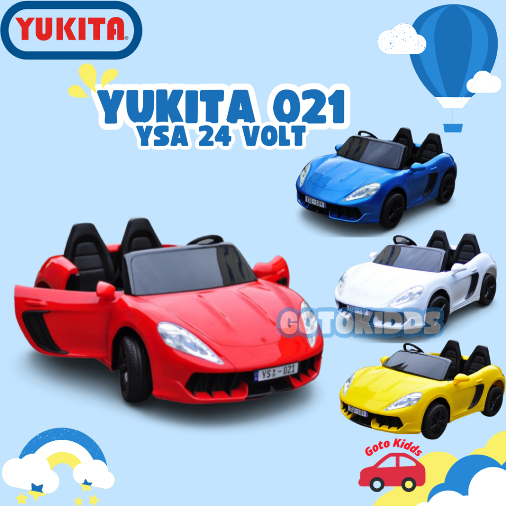Mainan Mobil Aki Anak Yukita YSA-021 24 Volt Maenan Anak