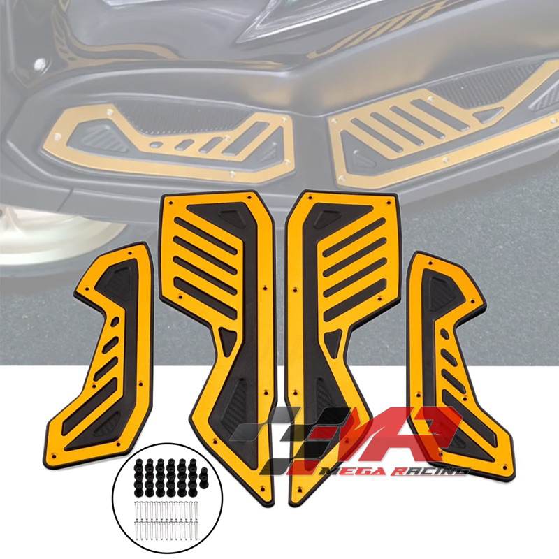 Plat Bordes Nmax New 2020 Karpet Pijakat Kaki Motor Nmax Baru 2021 Full CNC N Max Bordesh Premium ta