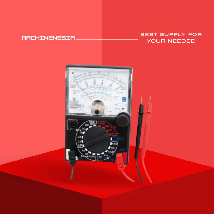 MULTITESTER ANALOG MANUAL ORI / MULTIMETER ANALOG / AVOMETER ANALOG