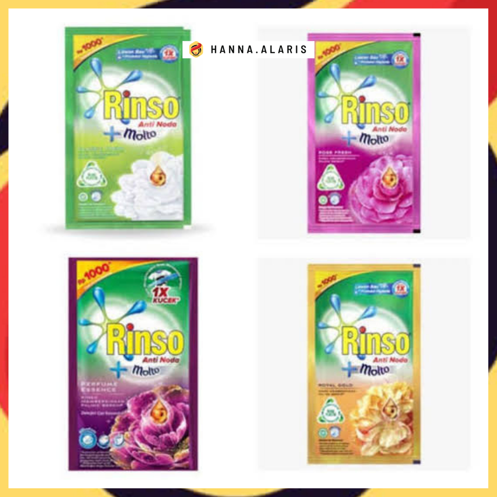 Rinso Cair Renceng Detergent Cair