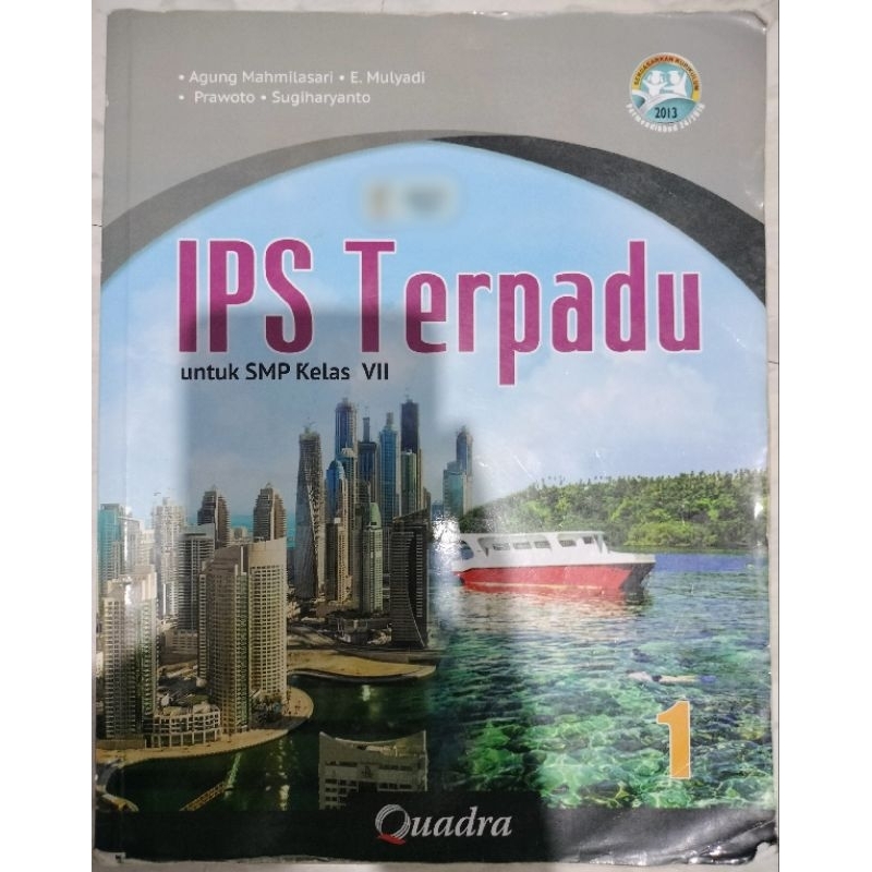 Preloved IPS terpadu kelas 7 SMP quadra