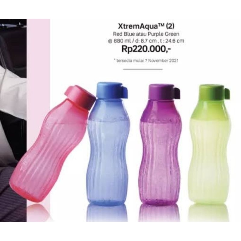 Xtreme Aqua botol tupperware 800ml