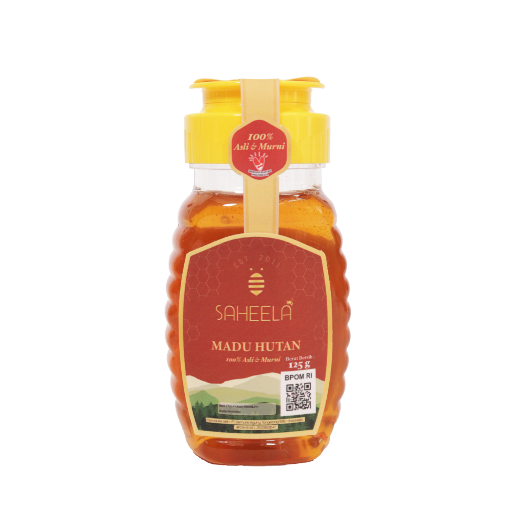 

Saheela Madu Murni Hutan 125GR BPOM | 100% Madu Murni Tanpa Campuran