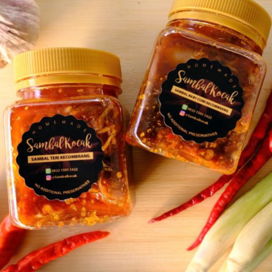 

Sambal Kocak Rice bowl Sambal Khas / Kecombrang Khas Aceh