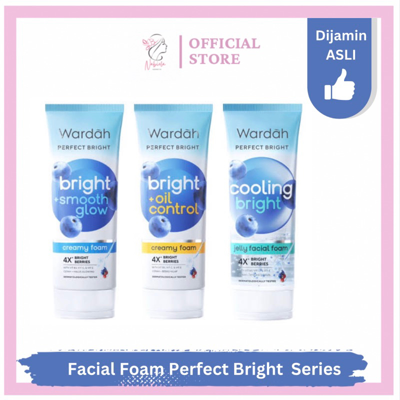 Wardah Perfect Bright Facial Wash Creamy Foam