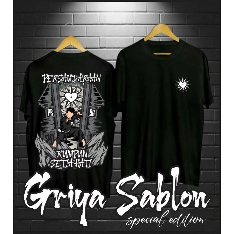 Kaos PRSH RUMPUN kaos 30s katun Combed