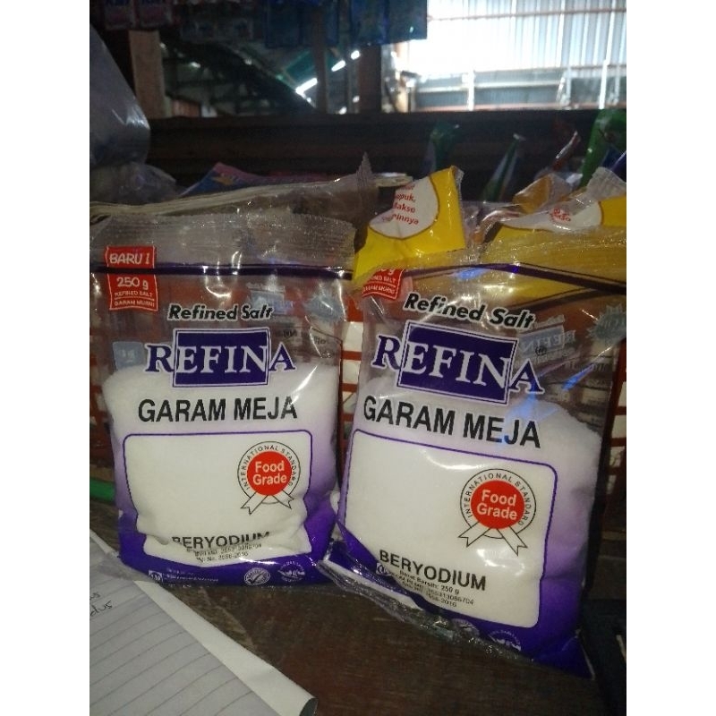 

garam halus cap refina 250 g