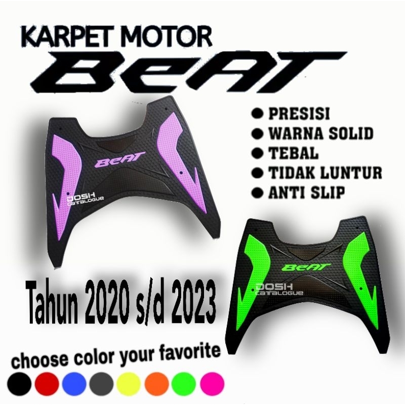 Karpet Beat 2020-2025 | Karpet Motor Beat 2020-2025 | Step Floor Beat | Aksesoris Motor Honda | Beat