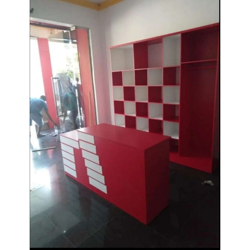 Satu Paket Rak Laundry Dan Meja Laundry