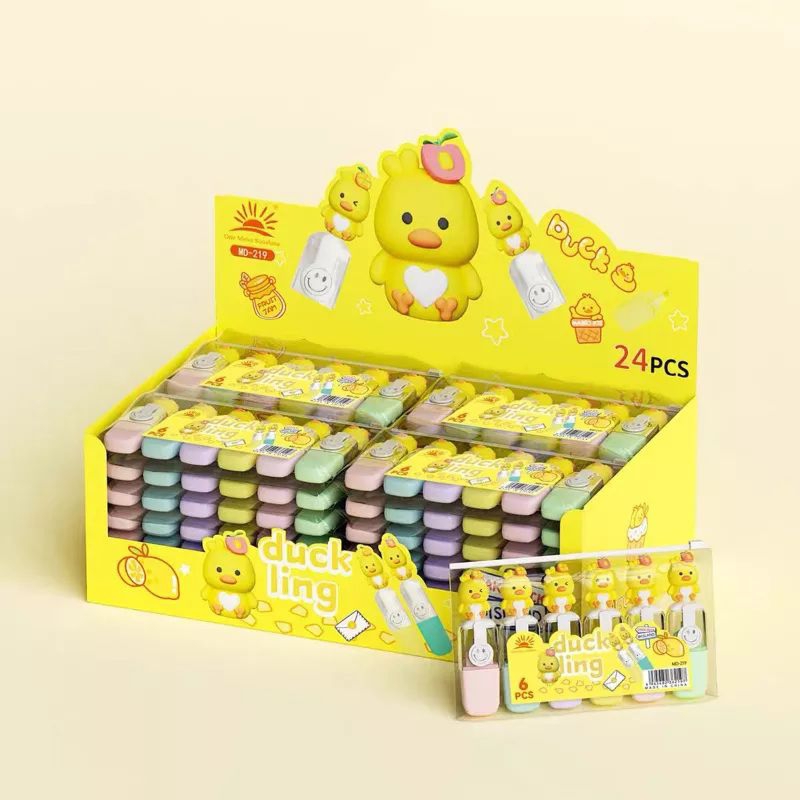 

D3W! Stabilo anak karakter/stabilo lucu/highliter unicorn