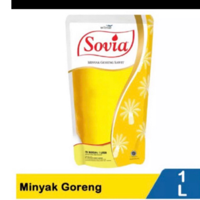 

MINYAK GORENG SOVIA 1 LITER