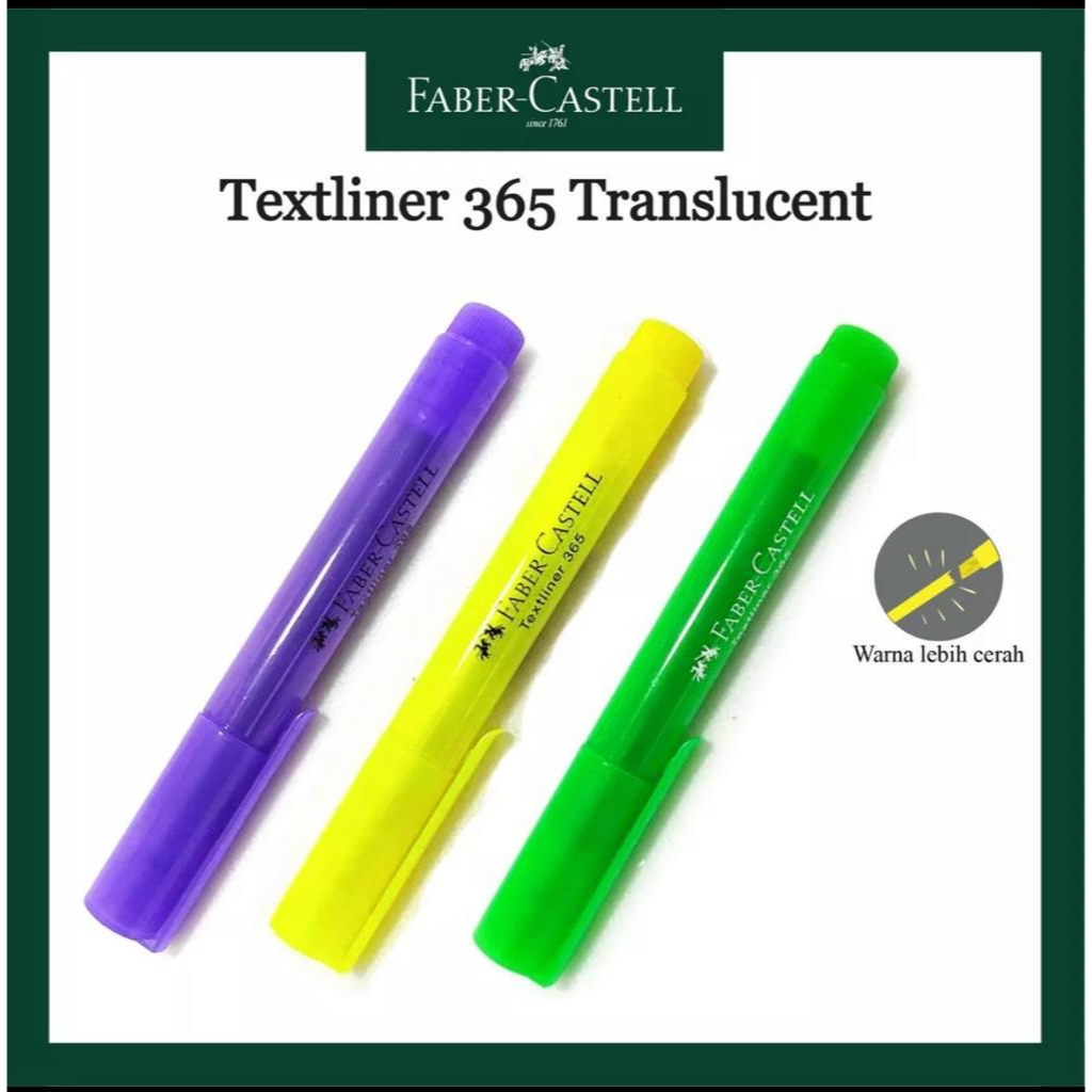 

Faber-Castell Textliner/Highlighter Pen 365 (1 pc)