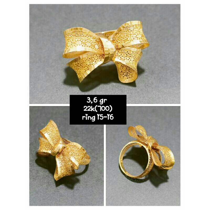 Cincin pita emas 22k(700)