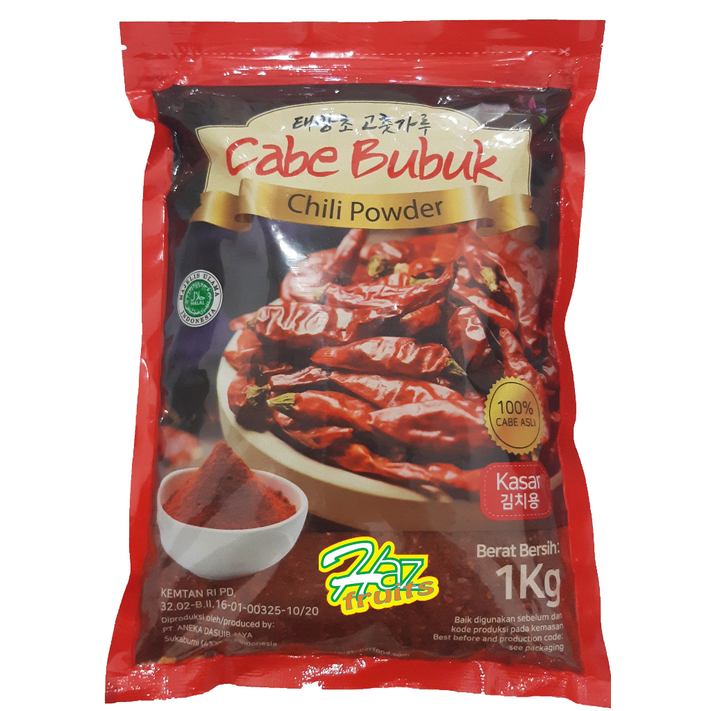 

Bubuk Cabe Kasar Korea 1kg JAVA SUPER FOOD/Chili Powder Korea 1kg