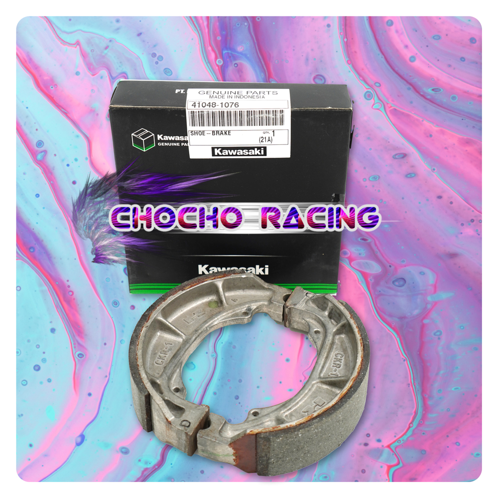 (076) PAD KAMPAS REM TROMOL BELAKANG NINJA 150 M R C ORI KAWASAKI