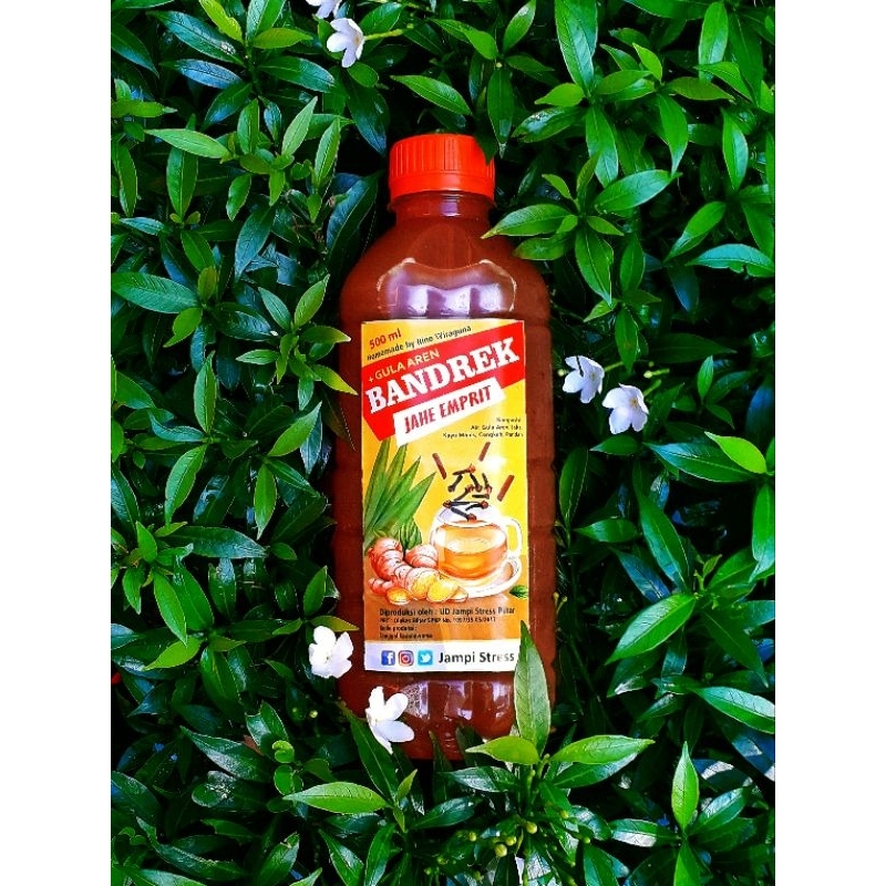 

JAMPI STRESS : BANDREK - Jahe Emprit + rempah-rempah (Fresh & natural, tanpa pemanis buatan, higienis proses pasteurisasi)