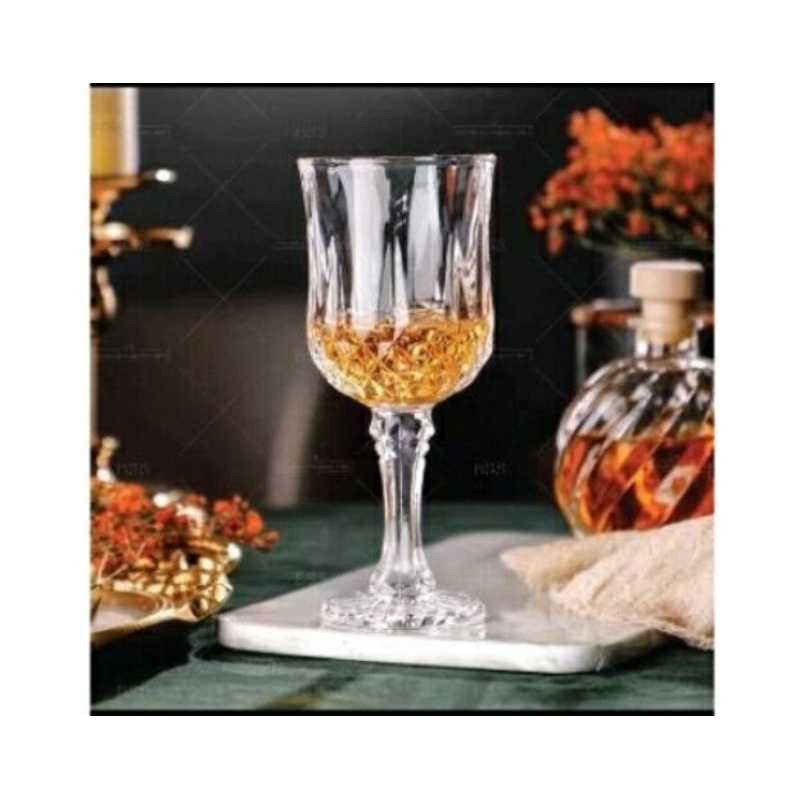 GELAS KACA KAKI HOTEL CAFE LIBBEY GLASS COCKTAIL DESSERT MINUMAN