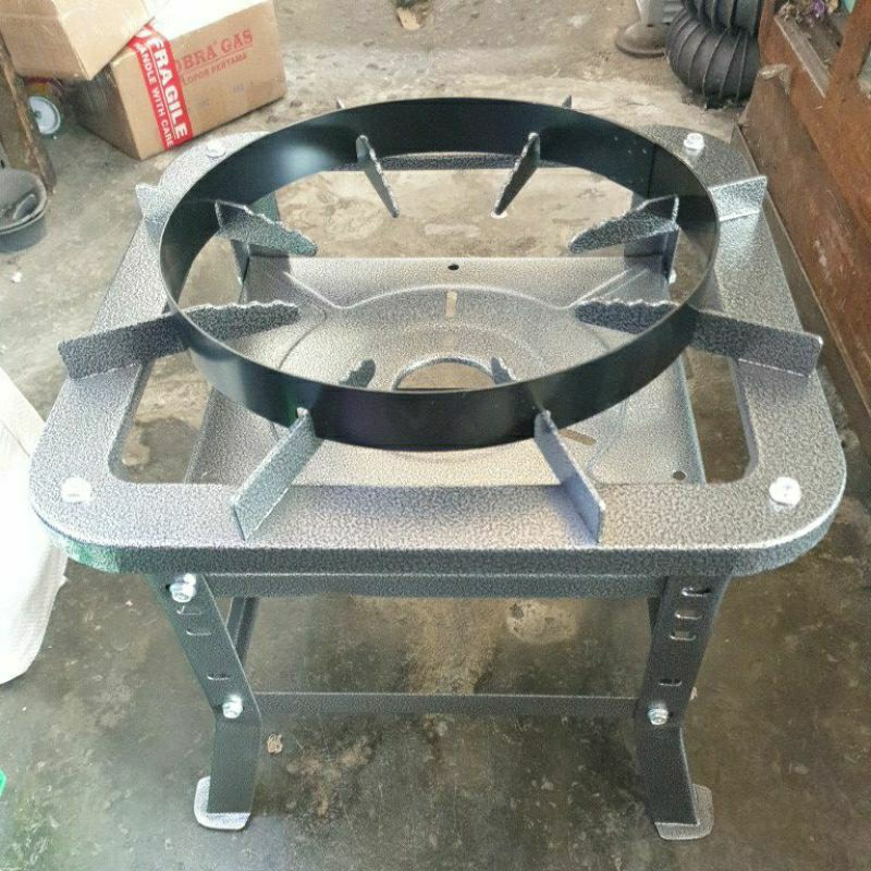 Rangka besi kompor powder coating