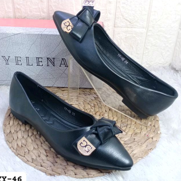 sepatu flat wanita import YELENA YY-46