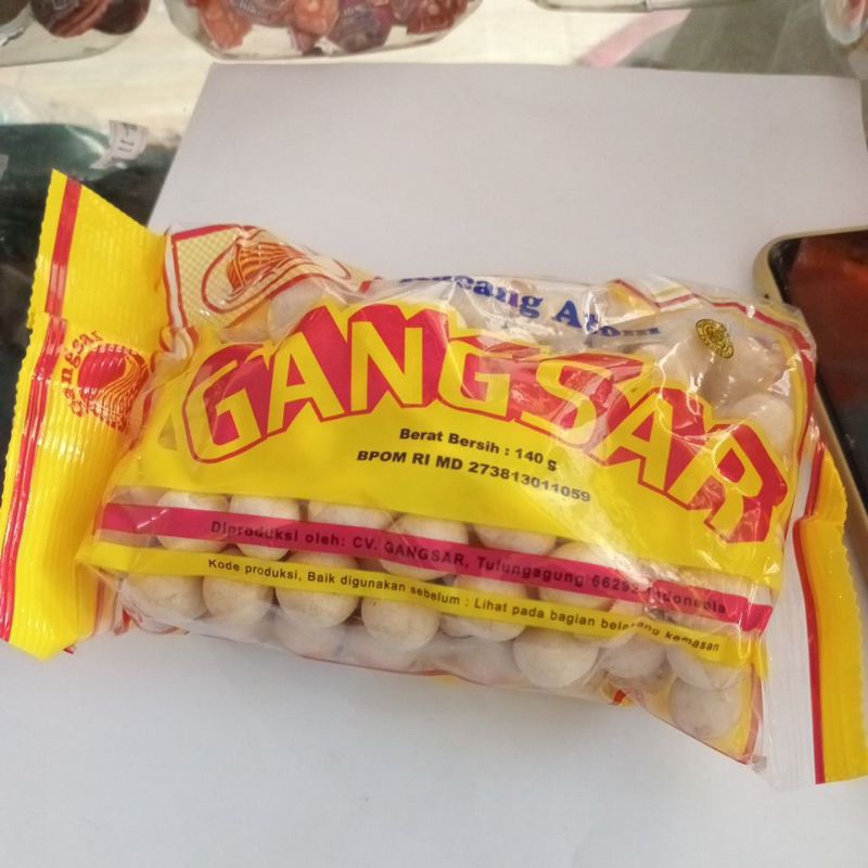 

KACANG ATOM GANGSAR 140 GRAM