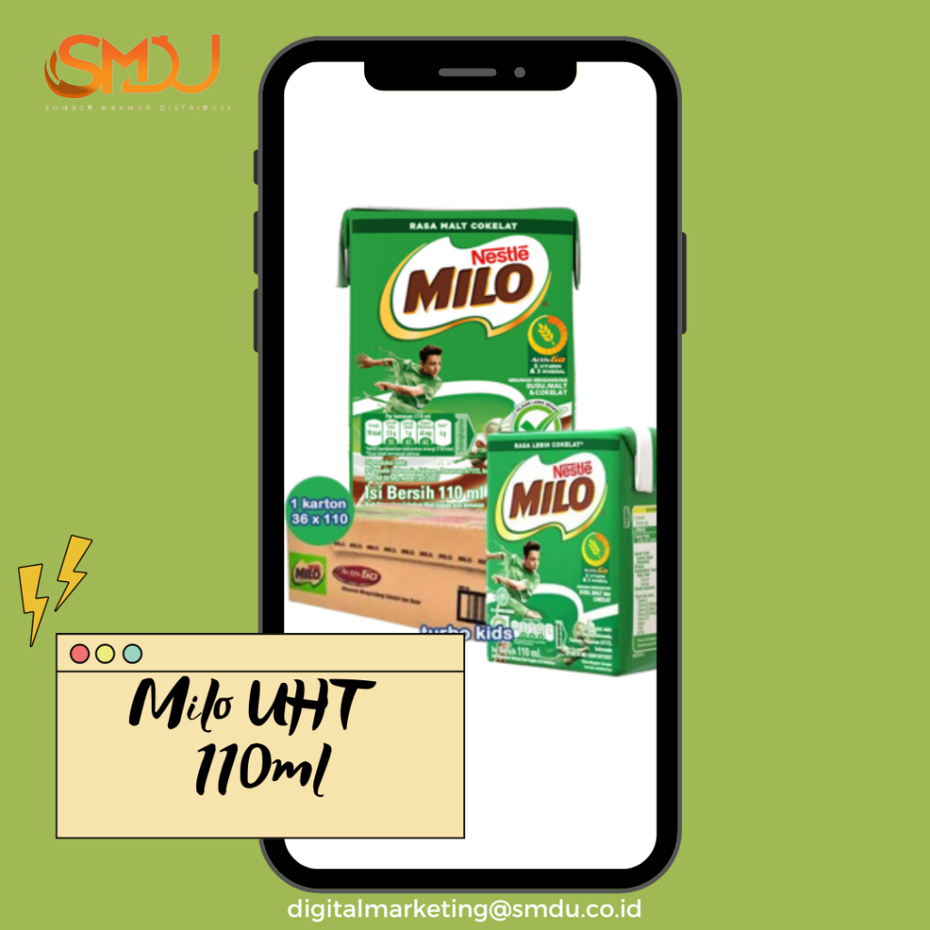 

MILO UHT 110ML BELI 1 DUS LEBIH HEMAT