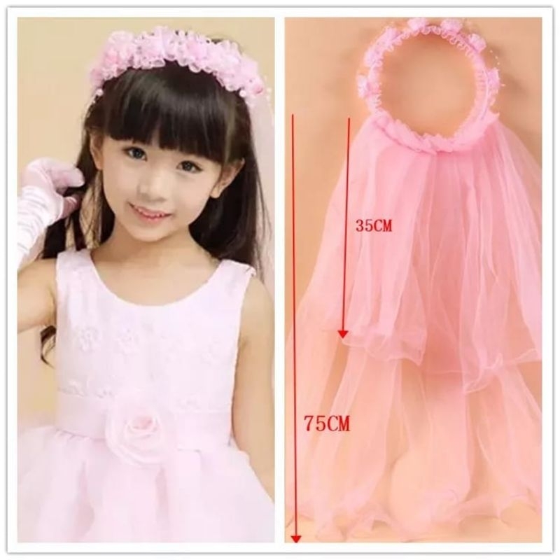 CROWN ANAK / MAHKOTA ANAK / AKSESORIS KARNAVAL / PEREMPUAN / MAHKOTA CANTIK / CROWN CANTIK