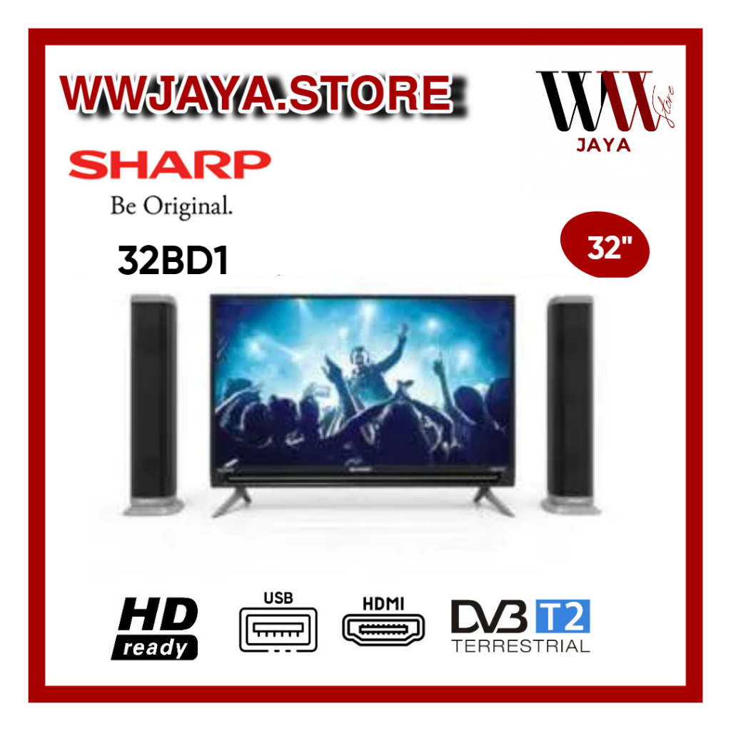 TV LED Digital 32BD1 LED Sharp 32 Inch Digital TV