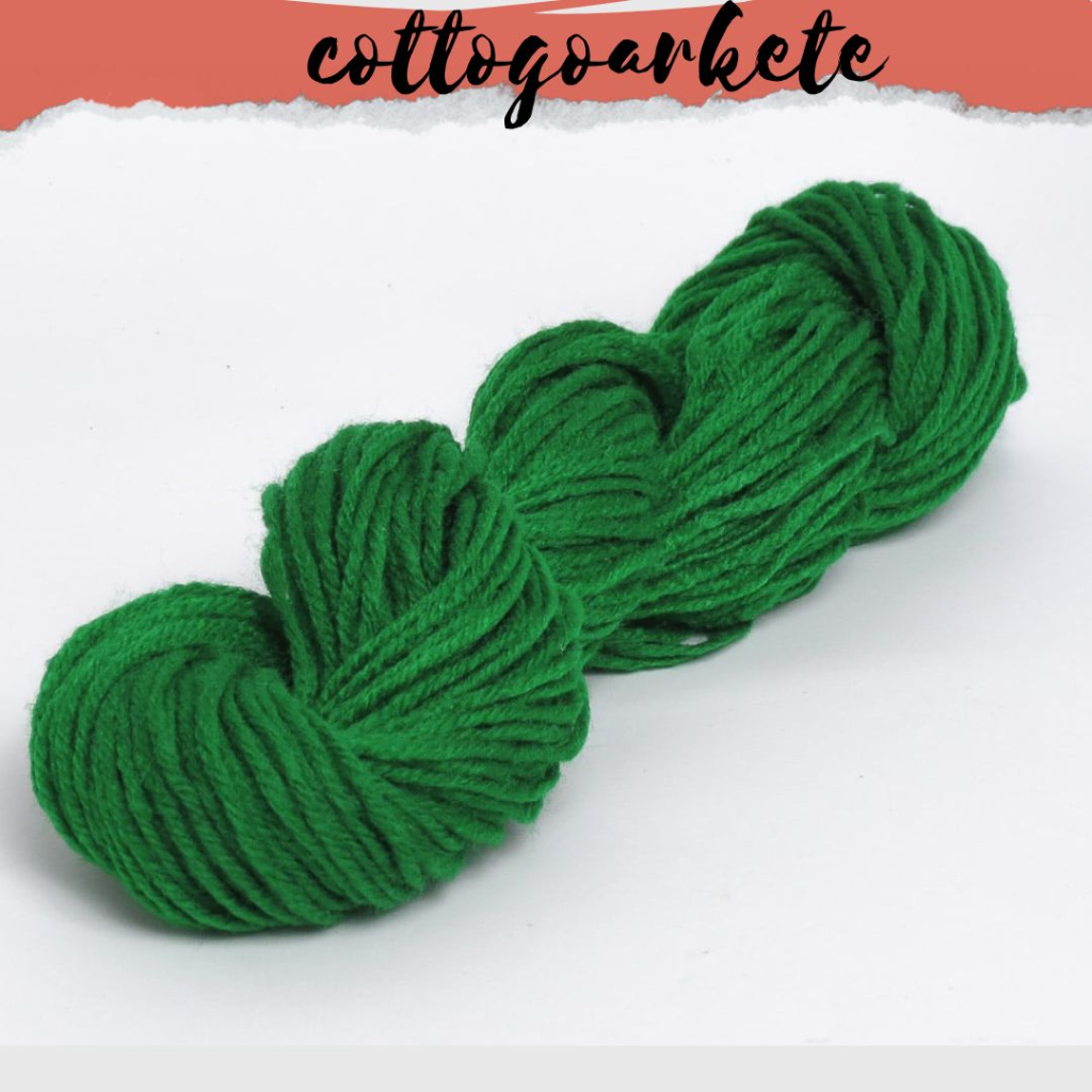 PROMO SPESIAL|Benang Wol Siet|Benang Wool Sulam Lusinan Warna Campur / Benang katun|200GRAM