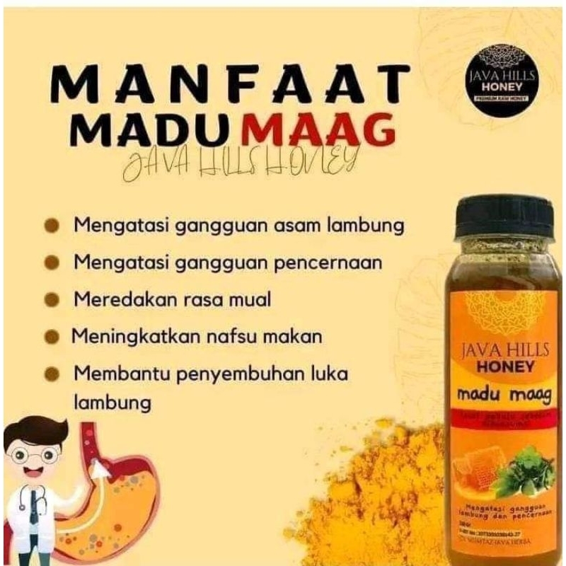

MADU MAAG // MADU ASAM LAMBUNG // MADU HERBAL JAVA HILLS HONEY || PREMIUM RAW HONEY