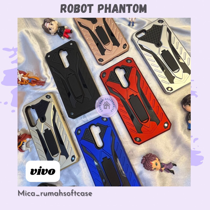 CASE ROBOT PHANTOM FOR ANDROID VIVO Y12 Y15 Y17 Y20 Y12S Y15S Y01 Y02