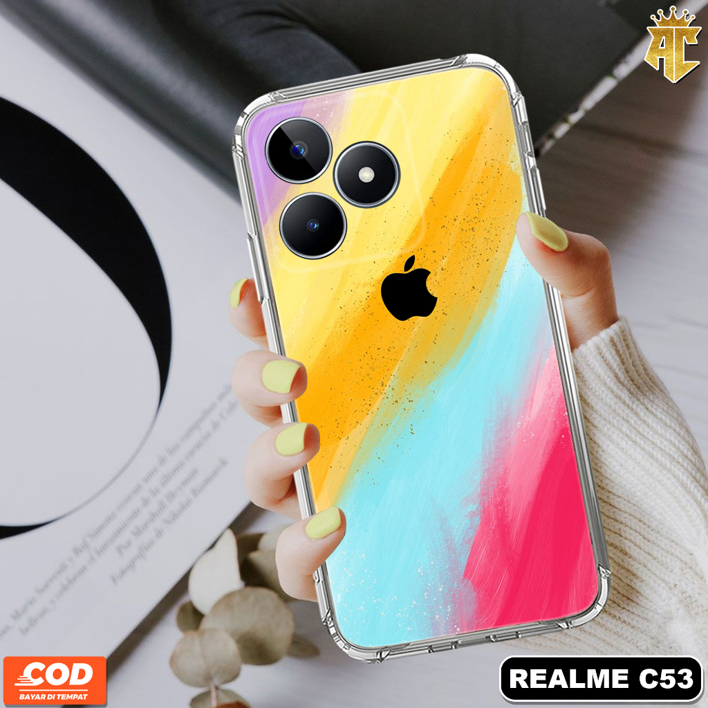 CASE REALME C53 - Casing REALME C53 Terbaru AERO STORE [ MOTIF 15 ] Silikon - Case Hp REALME C53 - C