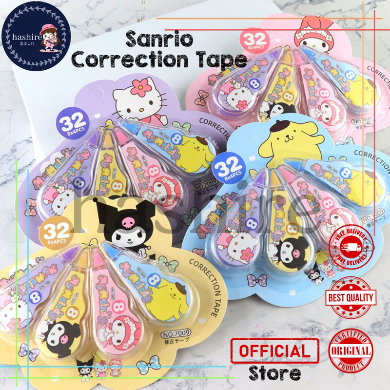 

Correction Tape 4in1 SANRIO 7009 / Correction Tape Fancy 4in1