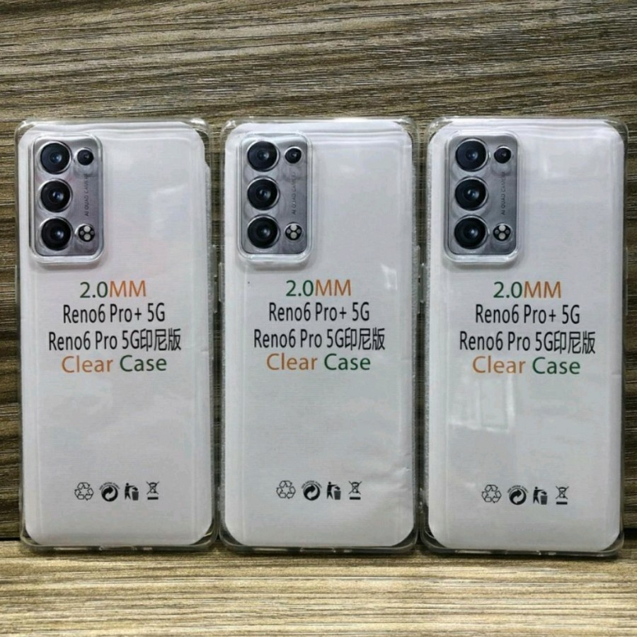 CASE BENING TEBEL / CASE HD CRYSTAL BENING 2.0MM TPU OPPO RENO 6 4G / RENO 6 5G / RENO 6 PRO / RENO 