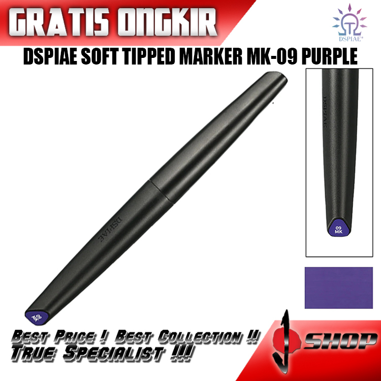 DSPIAE SOFT TIPPED MARKER MK-09 PURPLE / MK09