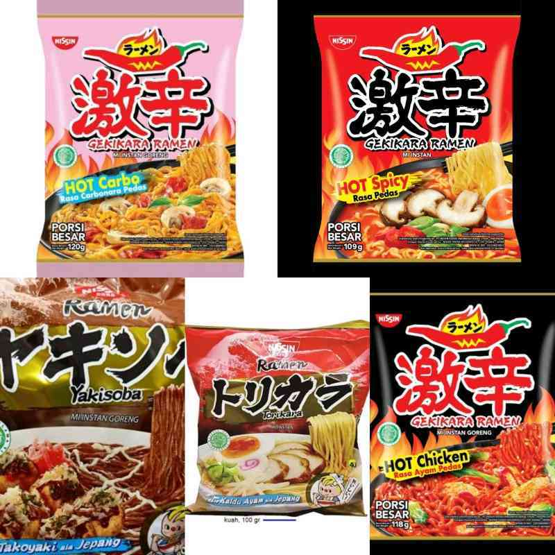 

Nissin Ramen Porsi Besar ALL VAR 100-121gr