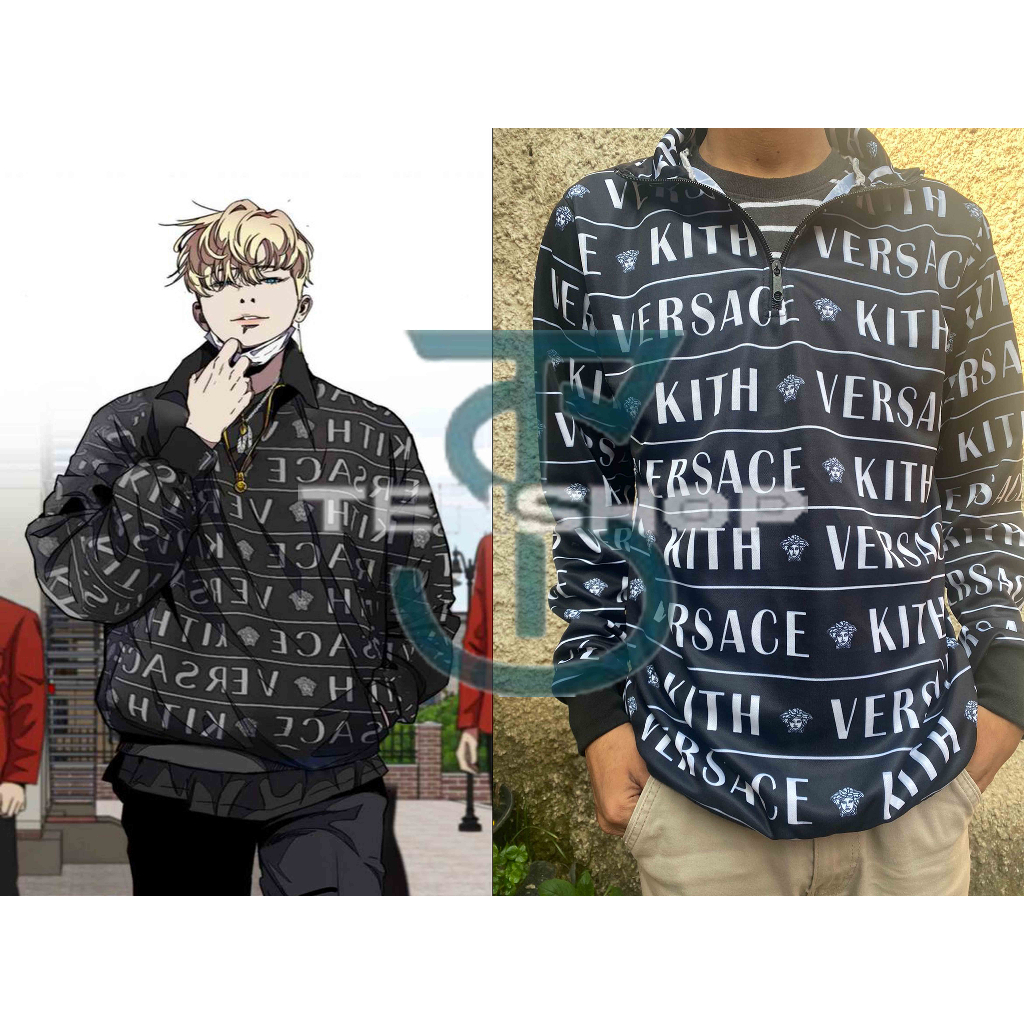 Half Zip Owen Knight Lookism | Half Zip Owen Knight Out Fit By Lookism Komik