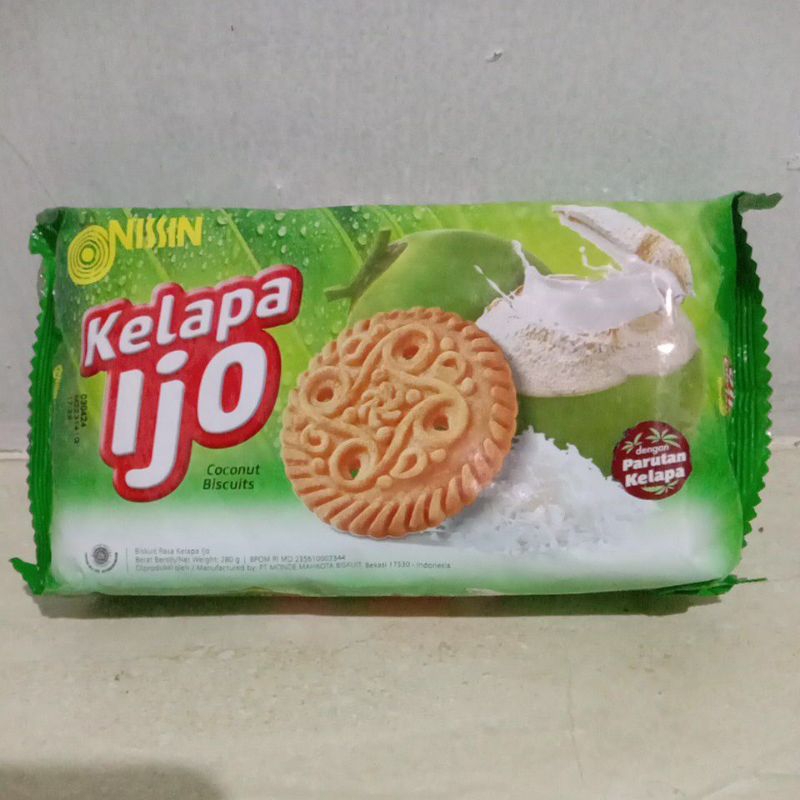 

Nissin Kelapa Ijo Biskuit 280g