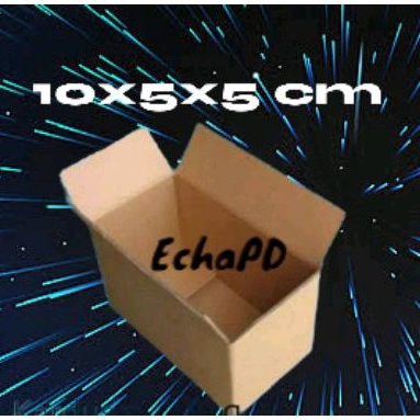 

Kardus packing 10x5x5 cm bix recycle packaging siap pakai