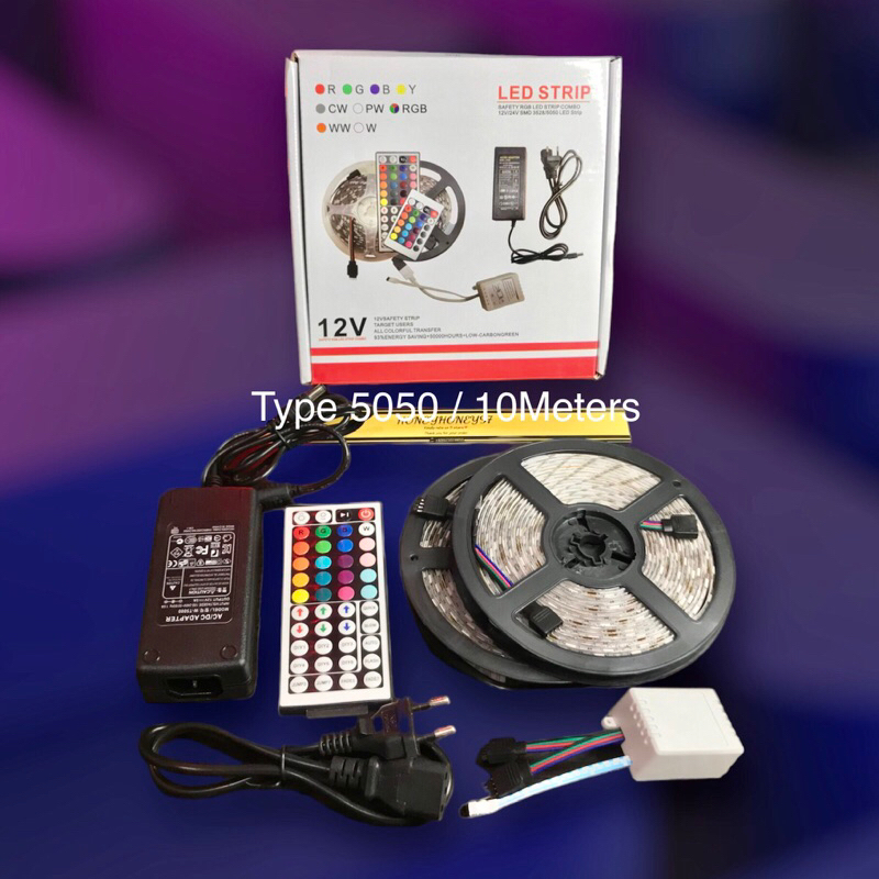LAMPU LED STRIP RGB TYPE 5050