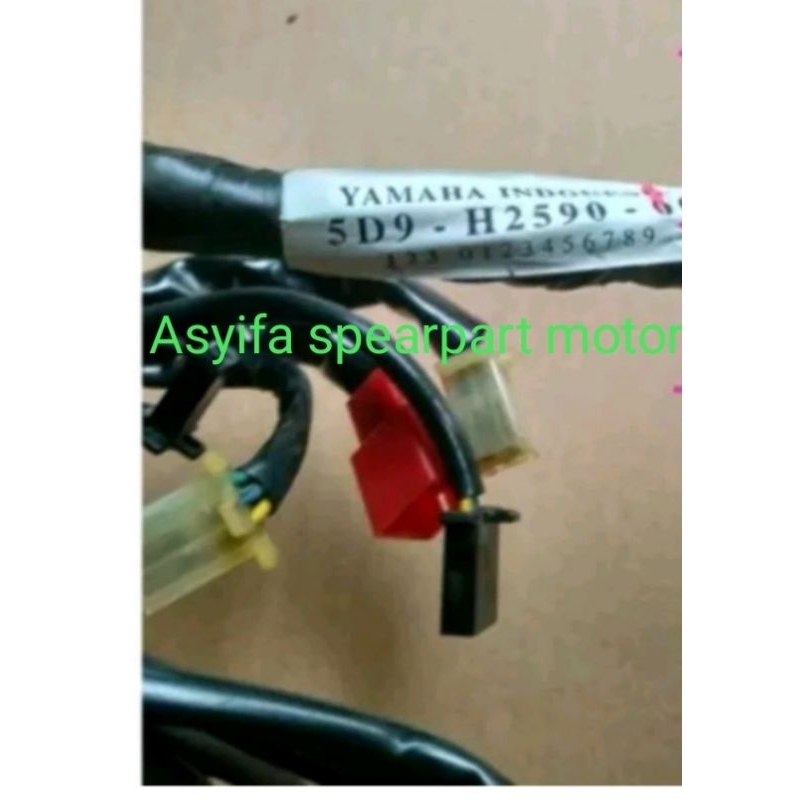 kabel body wire harness assy Yamaha Vega ZR 5D9 original seken