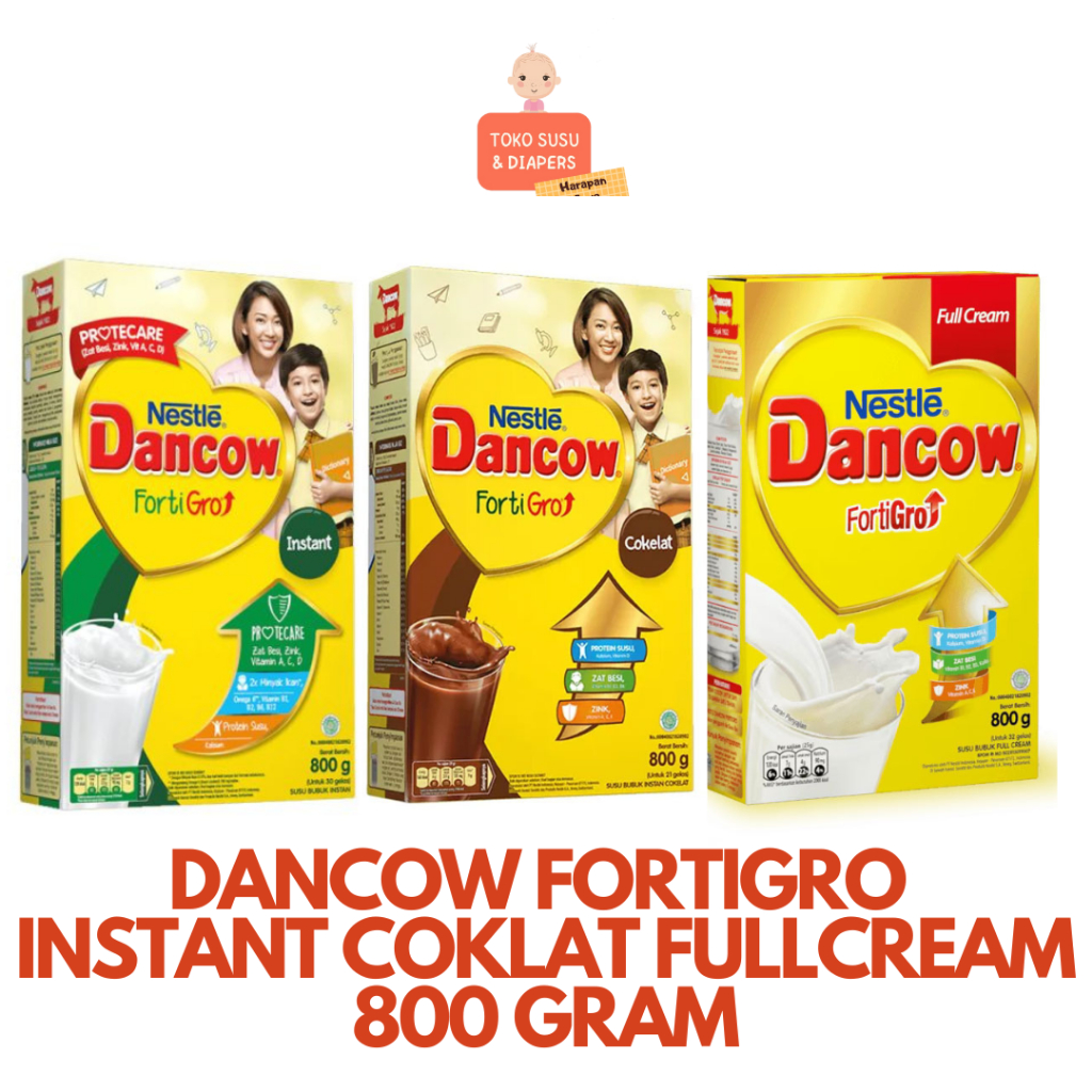 

DANCOW FORTIGRO INSTANT COKELAT FULLCREAM 800 GRAM