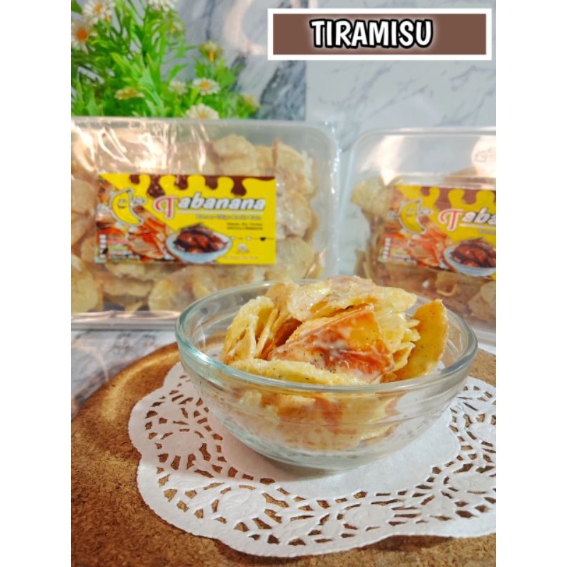 

Tabanana-keripik pisang lumer rasa tiramisu 150 gr